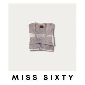 Miss Sixty Long Button Down Cardigan